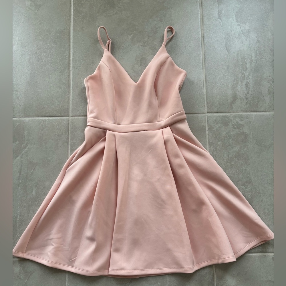 Teeze Me Blush Pink Mini Dress